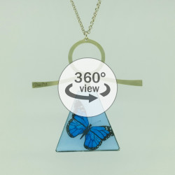 Dixica - 360° Pogled - Plavi leptir