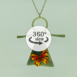 Dixica - 360° Pogled - Narančasti leptir