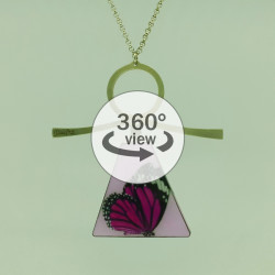 Dixica - 360° Pogled - Ružičasti leptir