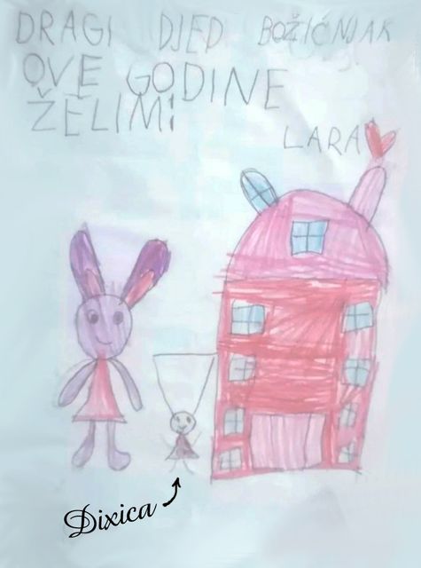 Dixi Art - Larino pismo Djedu Božičnjaku